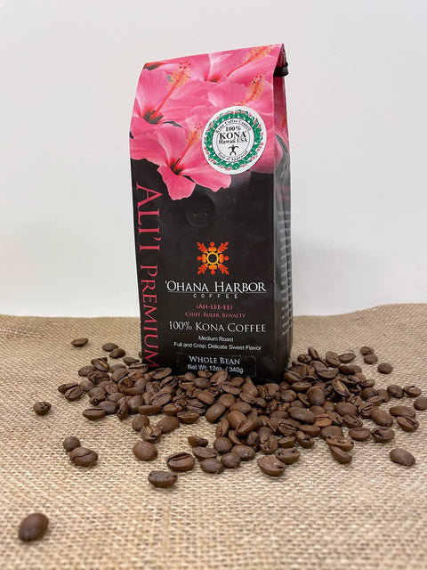 Ali'i Premium 100% Kona Coffee Medium Roast