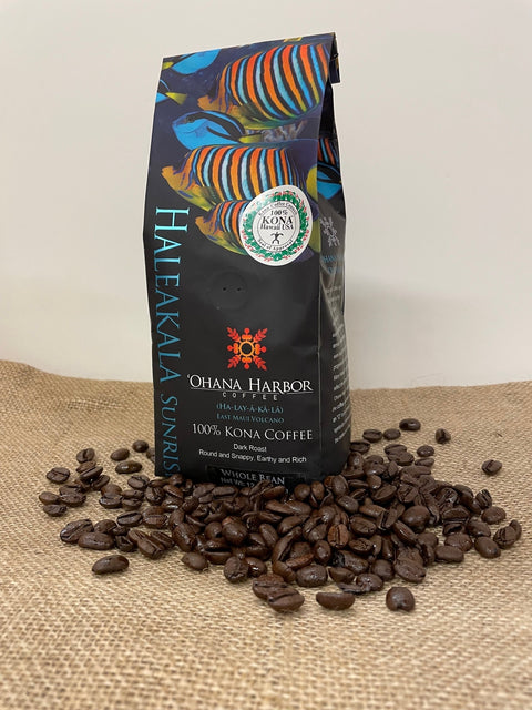 Haleakala Sunrise 100% Kona Coffee Dark Roast